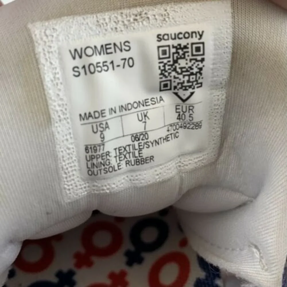 Saucony Kinvara 11 Prinkshop White Running  Shoes S10551-70 Women’s Size 9 - Picture 8 of 12